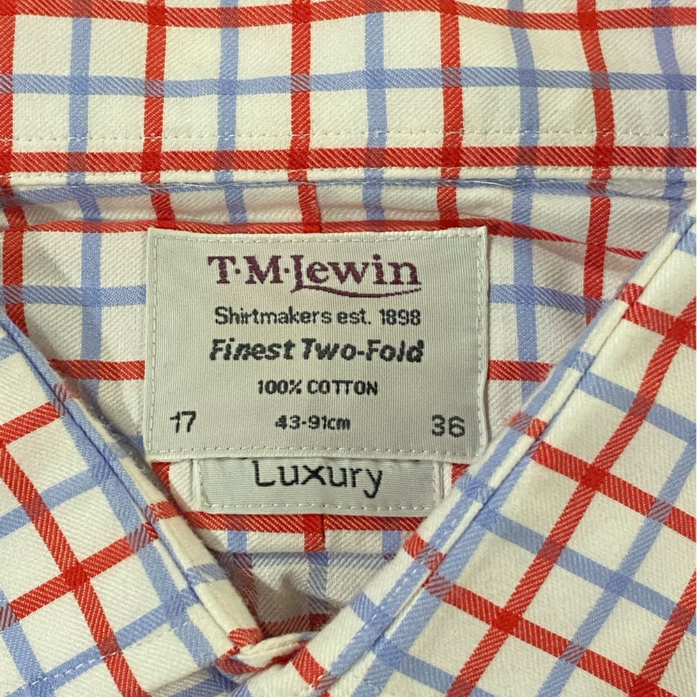 TM Lewin dress shirt French cuff